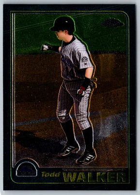 2001 Topps Chrome Todd Walker #533