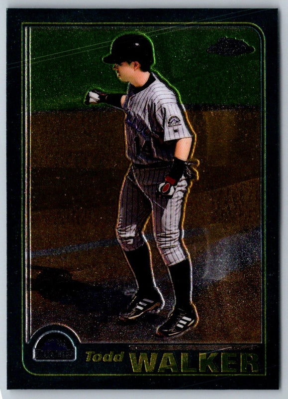 2001 Topps Chrome Todd Walker #533