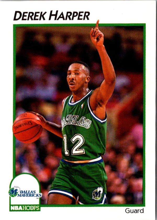 1991 Hoops McDonald's Derek Harper #10