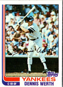 1982 Topps Dennis Werth