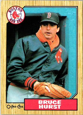 1987 O-Pee-Chee Bruce Hurst #31