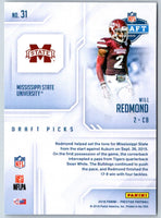 2016 Panini Will Redmond #222 Rookie