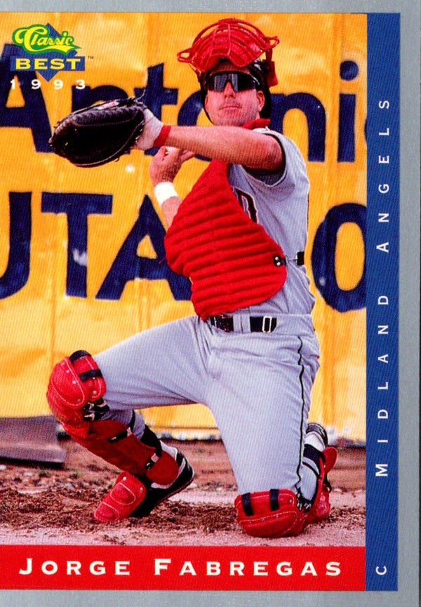 1993 Classic Best Jorge Fabregas #184