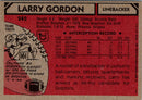 1980 Topps Larry Gordon
