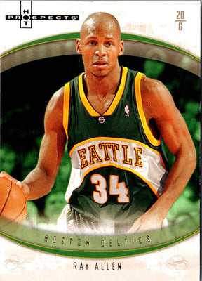 2007 Fleer Hot Prospects Ray Allen #7