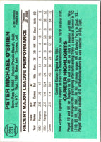 1984 Donruss Pete O'Brien #281 Rookie
