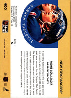 1990 Pro Set Darren Turcotte #400