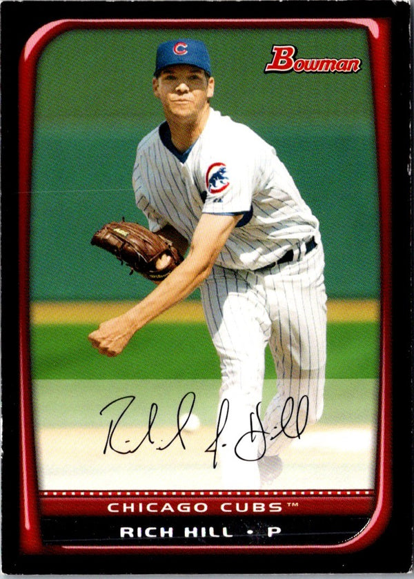 2008 Bowman Rich Hill #108