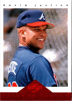 1997 Score Atlanta Braves David Justice #2
