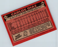 1986 Topps Carlos Diaz #343