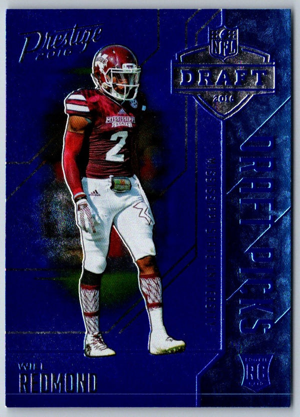 2016 Panini Will Redmond #222 Rookie