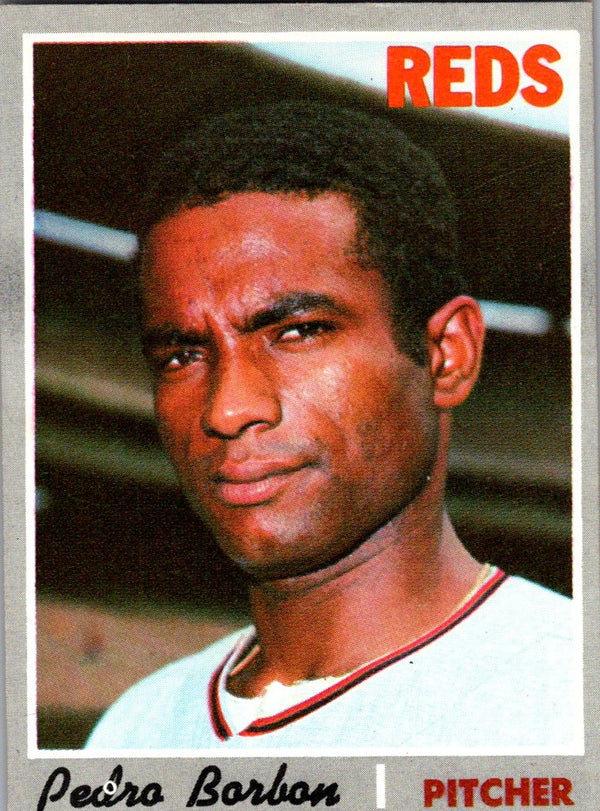 1970 Topps Pedro Borbon #358 EX-MT+