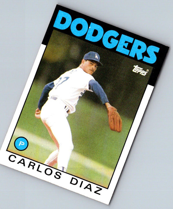 1986 Topps Carlos Diaz #343