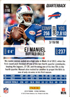 2015 Score EJ Manuel #116