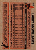 1983 Topps Larry McWilliams #253