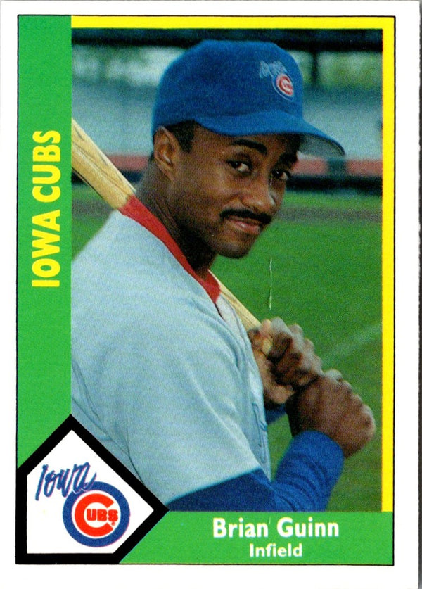 1990 CMC Iowa Cubs Brian Guinn #12