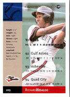 1994 Fleer Excel Richard Hidalgo #203