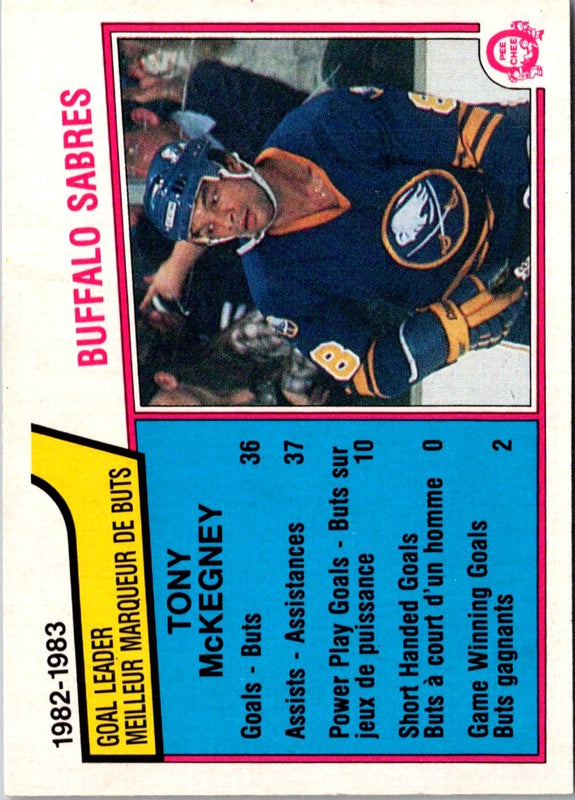 1983 O-Pee-Chee Tony McKegney #60