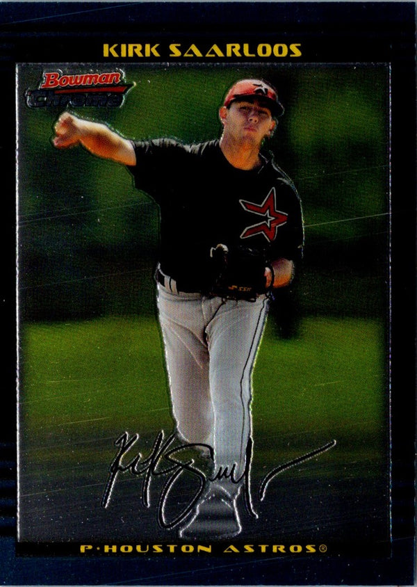 2002 Bowman Draft Picks & Prospects Chrome Kirk Saarloos #BDP108 Rookie