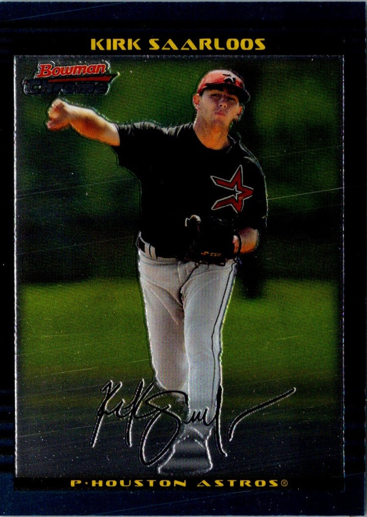 2002 Bowman Draft Picks & Prospects Chrome Kirk Saarloos