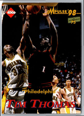 1998 Collector's Edge Impulse Pat Garrity/Tim Thomas #60