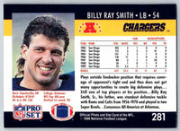1990 Pro Set Billy Ray Smith #281