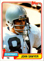 1981 Topps John Sawyer #233 Rookie NM-MT
