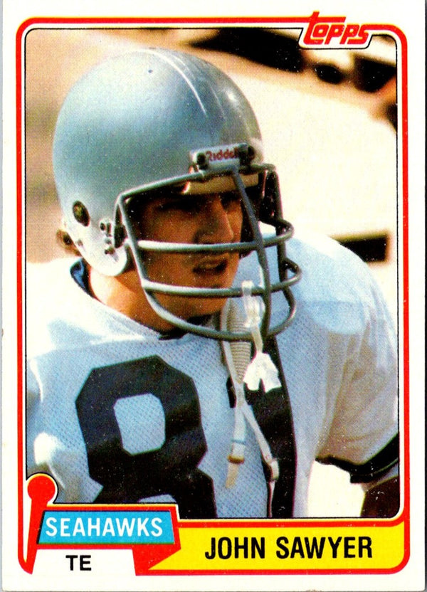 1981 Topps John Sawyer #233 Rookie NM-MT