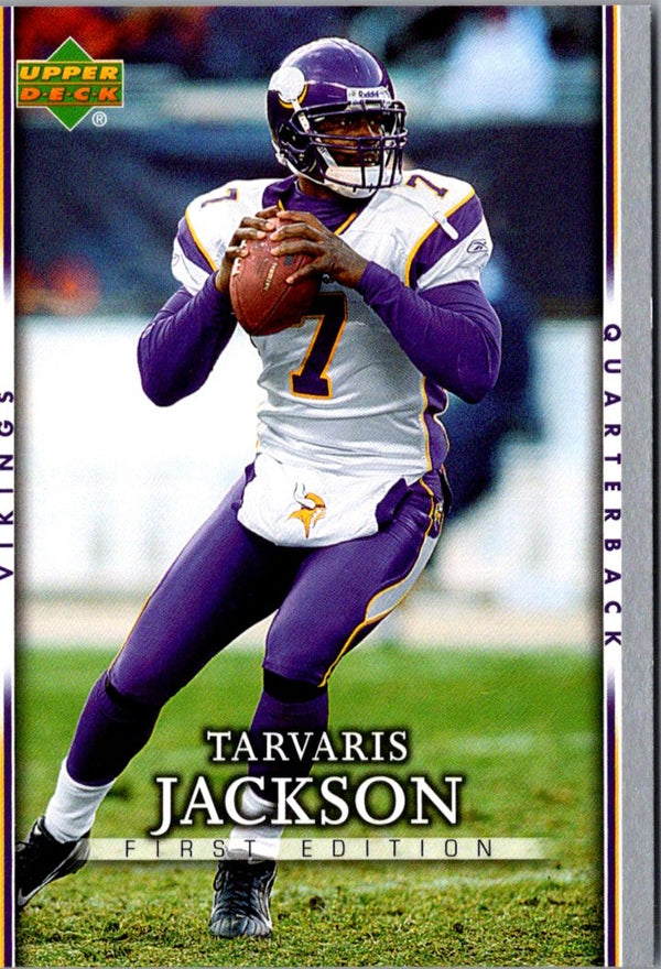 2007 Upper Deck First Edition Tarvaris Jackson #54