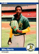 1984 Fleer Mike Norris