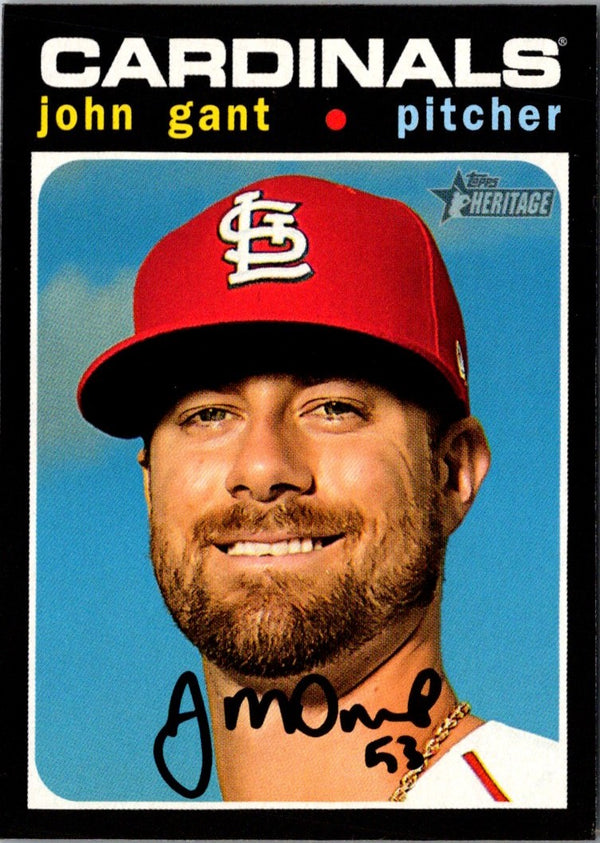 2020 Topps Heritage John Gant #187