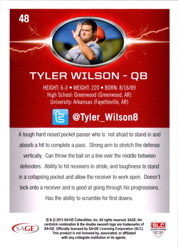 2013 SAGE HIT Tyler Wilson