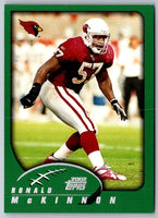 2002 Topps Ronald McKinnon #109
