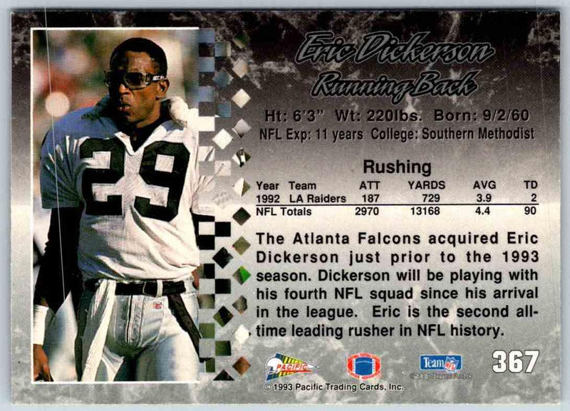 1998 Pacific Eric Dickerson