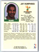 1989 NBA Hoops Jay Humphries