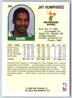 1989 NBA Hoops Jay Humphries #298