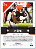 2021 Score Next Level Stats Nick Chubb #NL19