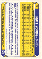 1987 O-Pee-Chee Matt Young #19