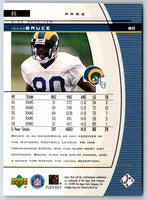 1999 Upper Deck Black Diamond Isaac Bruce #86