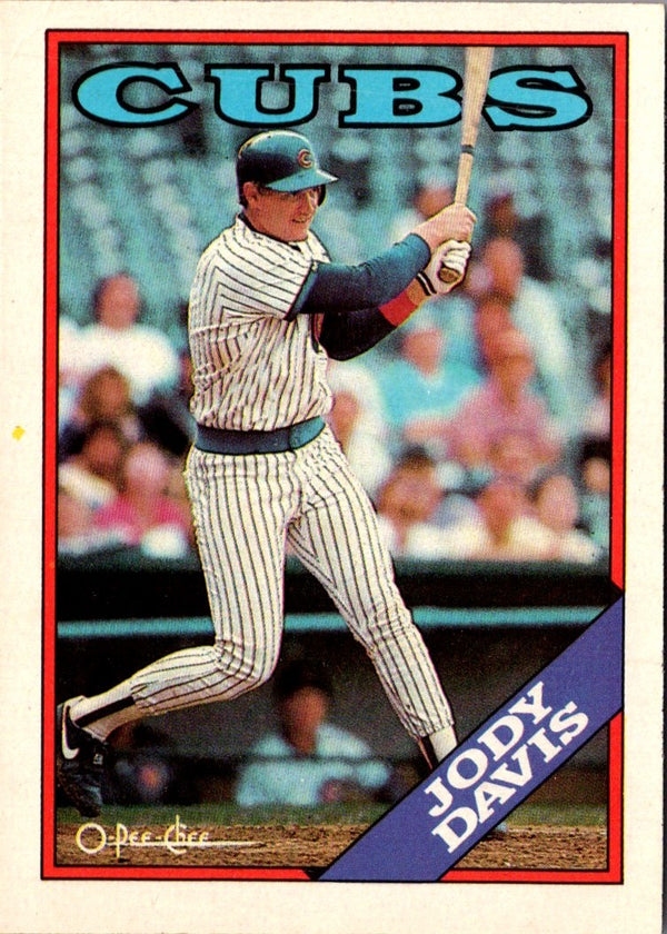 1988 O-Pee-Chee Jody Davis #376