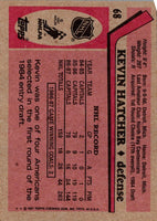 1987 Topps Kevin Hatcher #68 Rookie