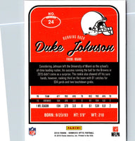 2016 Donruss Optic Duke Johnson #24