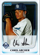 2011 Bowman Chrome Prospects Chris Archer