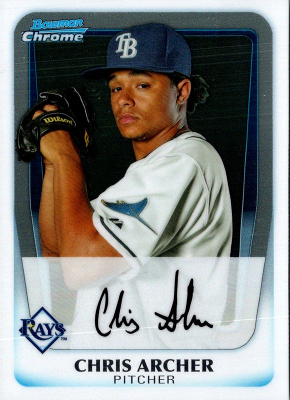 2011 Bowman Chrome Prospects Chris Archer #BCP134