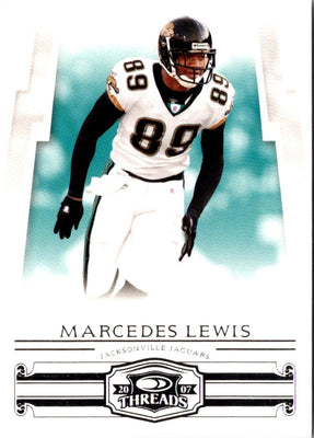 2007 Donruss Threads Marcedes Lewis #131