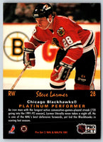 1991 Pro Set Platinum Steve Larmer #28