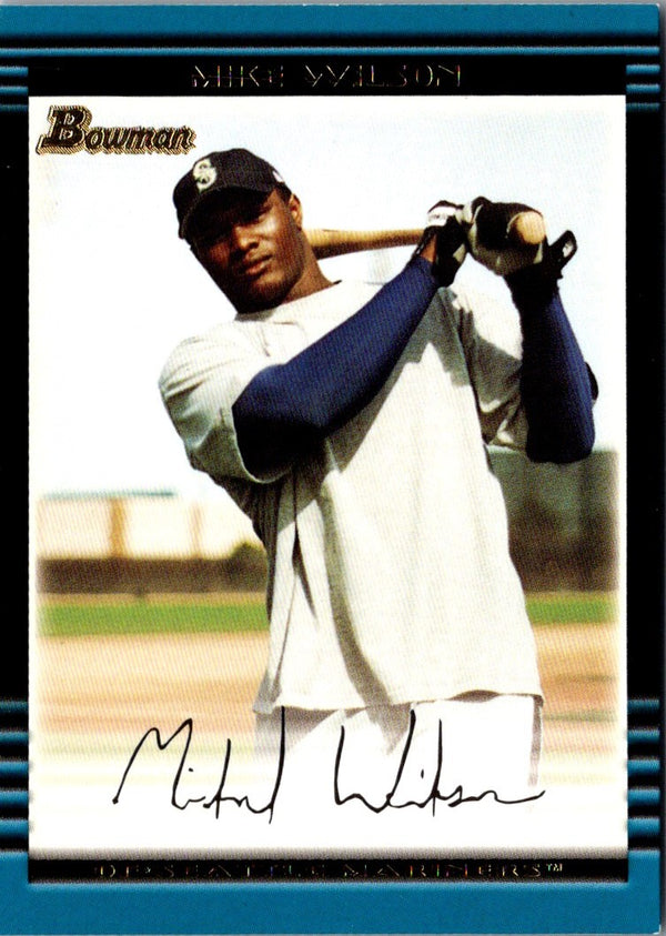 2002 Bowman Mike Wilson #350 Rookie