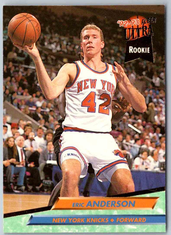 1992 Fleer Ultra Eric Anderson #318