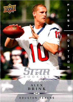 2008 Upper Deck First Edition Alex Brink #151 Rookie