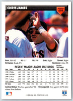 1993 Donruss Chris James #604